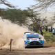 Ford driver Adrien Fourmaux and co-Driver Renaud Jamoul in action.